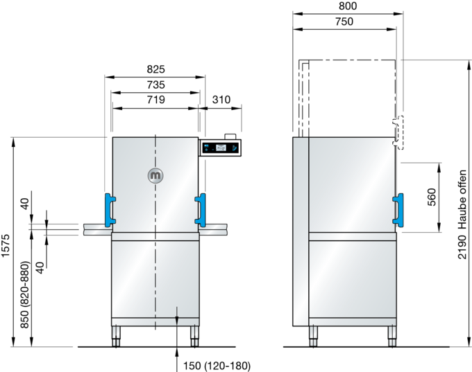 Dimensioni M-iClean H grande