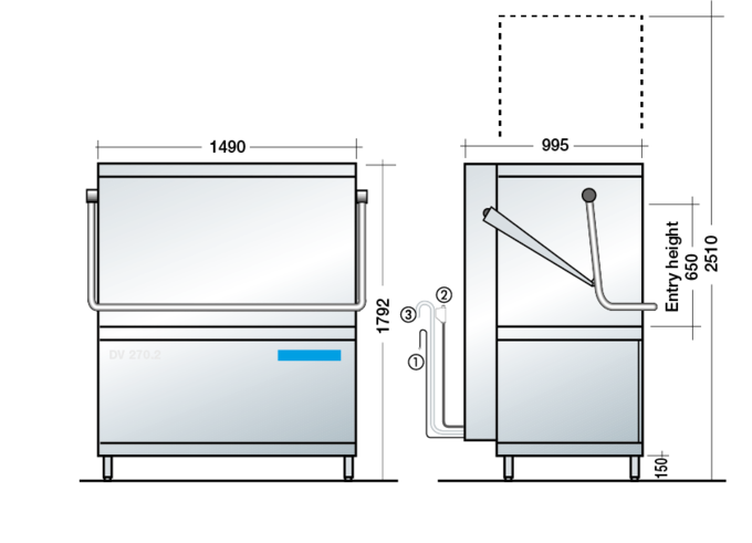 Lavapiatti DV 270.2